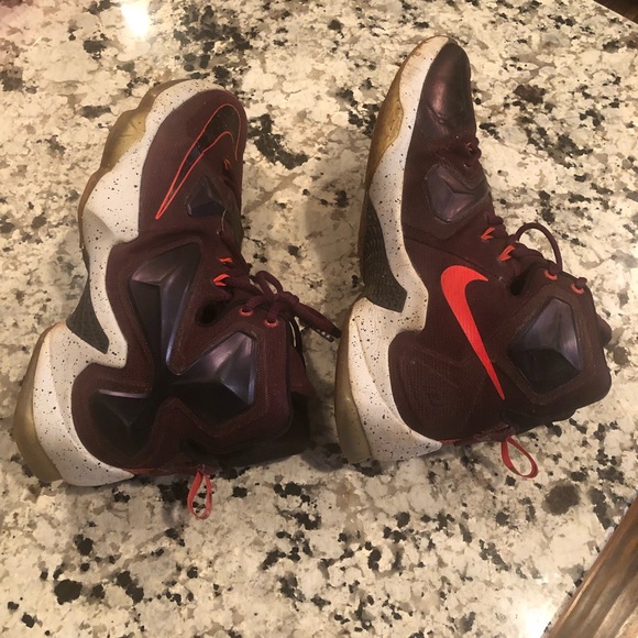 Nike Lebron James XIII 13 Mulberry Purple Written In The Stars 807219-500 - Picture 8 of 10